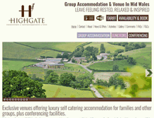 Tablet Screenshot of highgate-accommodation.co.uk